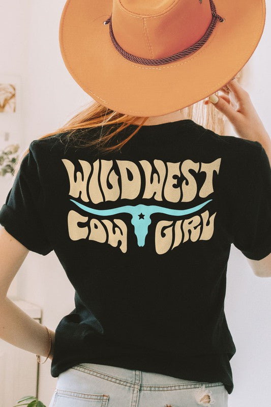 Wild West Cowgirl Graphic Top